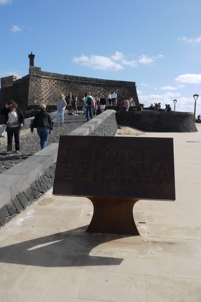 Castillo de San Gabriel Plaque